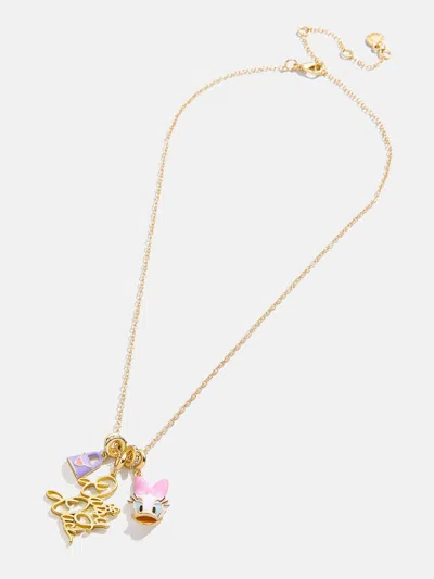Baublebar Disney Daisy Duck Cluster Charm Necklace In Gold