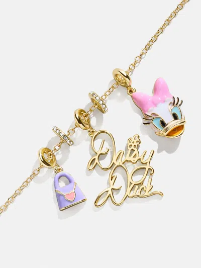Baublebar Disney Daisy Duck Cluster Charm Necklace In Gold