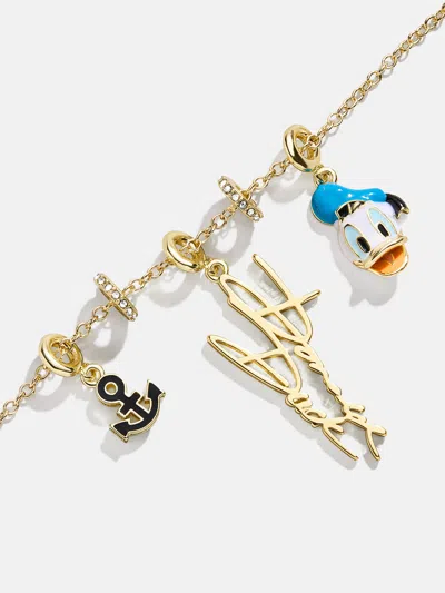 Baublebar Disney Donald Duck Cluster Charm Necklace In Gold