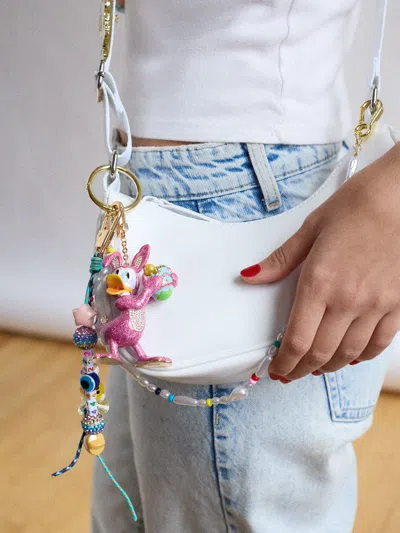 Baublebar Disney Easter Bag Charm In Pink