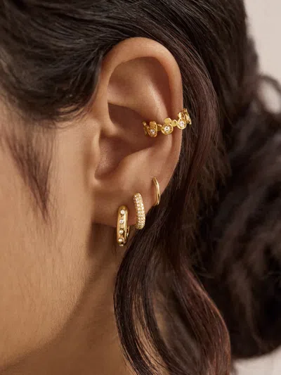 Baublebar Disney Mickey Mouse 18k Gold Plated Sterling Silver Ear Cuff In Gold