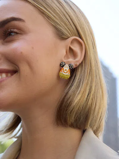 Baublebar Disney Mickey Mouse Candy Corn Earrings In Multi