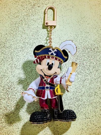 Baublebar Disney Mickey Mouse Pirate Halloween Bag Charm In Multi