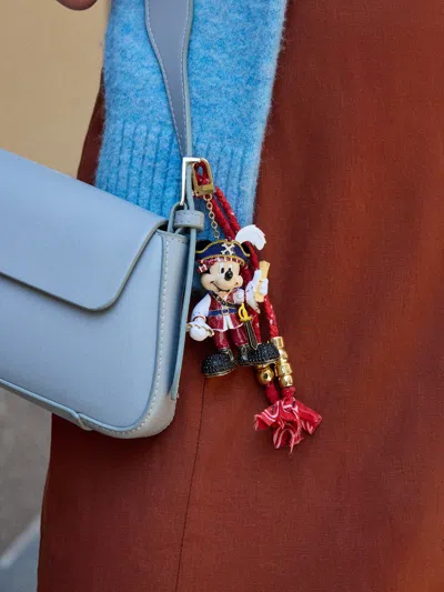 Baublebar Disney Mickey Mouse Pirate Halloween Bag Charm In Multi