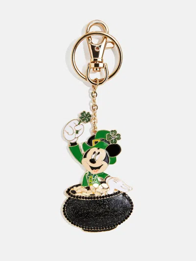 Baublebar Disney Mickey Mouse Pot O' Gold 2d Bag Charm In Green