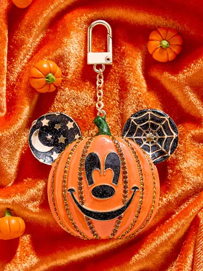 Baublebar Disney Mickey Mouse Pumpkin Bag Charm In Orange