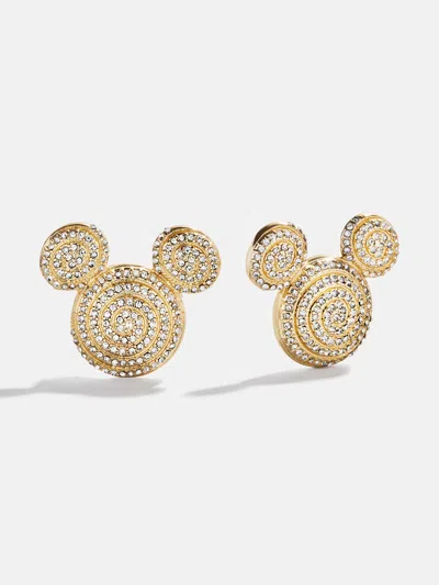 Baublebar Disney Mickey Mouse Spiral Earrings In Gold