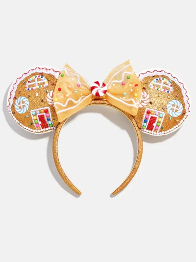 Baublebar Disney Minnie Mouse Gingerbread Ears Headband In Yellow