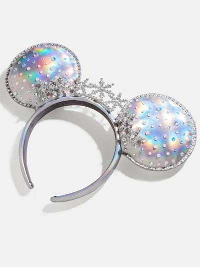 Baublebar Disney Minnie Mouse Snowflake Ears Headband In Metallic