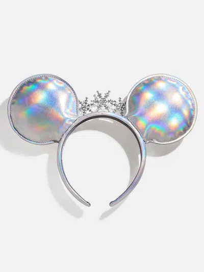 Baublebar Disney Minnie Mouse Snowflake Ears Headband In Metallic