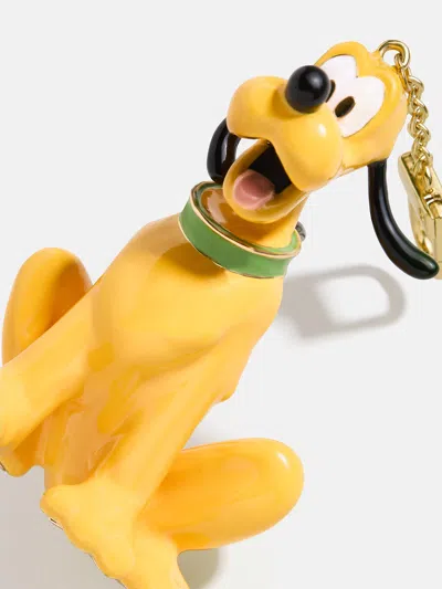Baublebar Disney Pluto Classic Enamel Bag Charm In Yellow