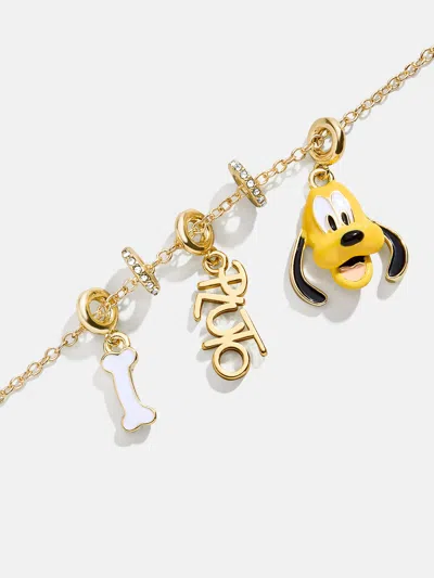 Baublebar Disney Pluto Cluster Charm Necklace In Gold