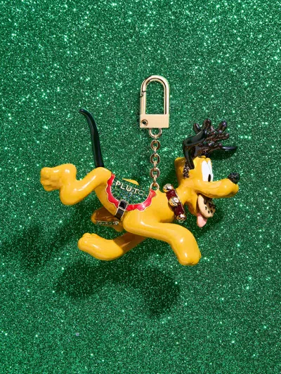 Baublebar Disney Pluto Reindeer Bag Charm In Yellow