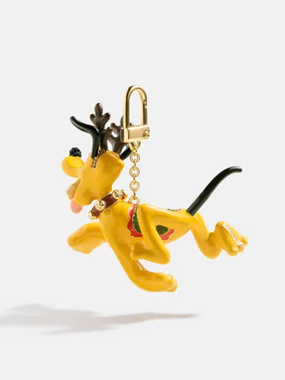 Baublebar Disney Pluto Reindeer Bag Charm In Yellow