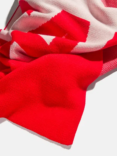 Baublebar Down The Line Custom Blanket In Red