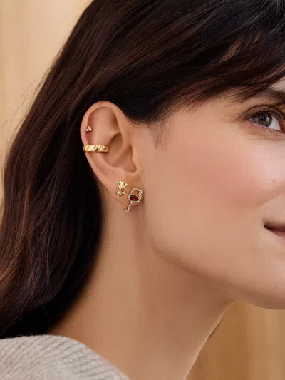 Baublebar Endless Pastabilities Earring Set In Gold
