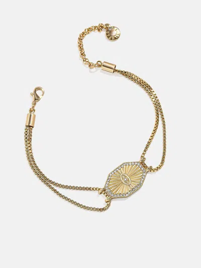 Baublebar Evil Eye Reversible Bracelet In Gold