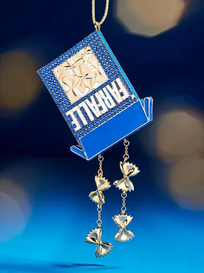Baublebar Fa La La Farfalle Pasta Ornament In Gold