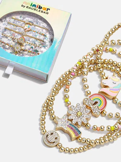 Baublebar Favorite Things Kids' Pisa Bracelet Set In Gold