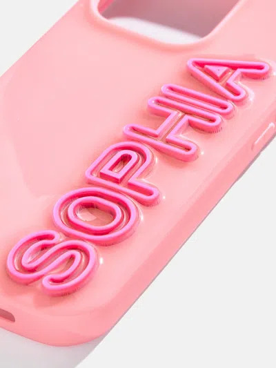 Baublebar Fine Line Custom Iphone Case In Pink