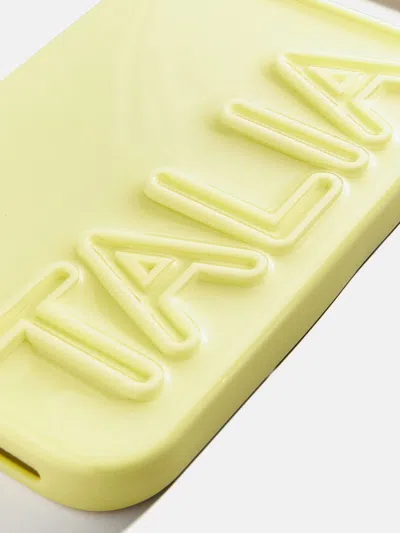 Baublebar Fine Line Custom Iphone Case In Yellow