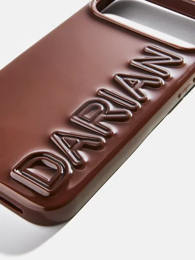 Baublebar Fine Line Custom Iphone Case In Brown