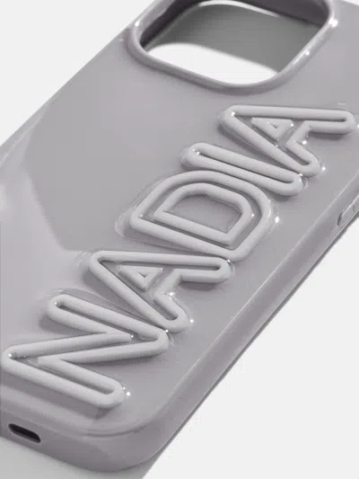 Baublebar Fine Line Custom Iphone Case In Gray