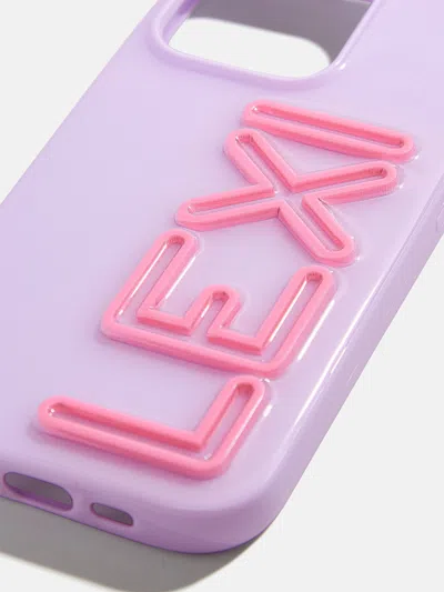 Baublebar Fine Line Custom Iphone Case In Purple