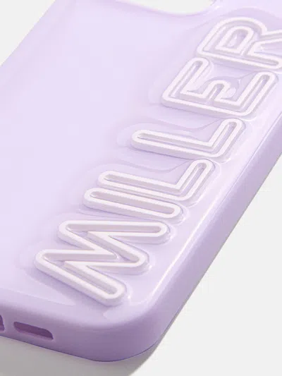 Baublebar Fine Line Custom Iphone Case In Purple