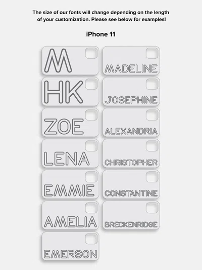 Baublebar Fine Line Custom Iphone Case In Gold