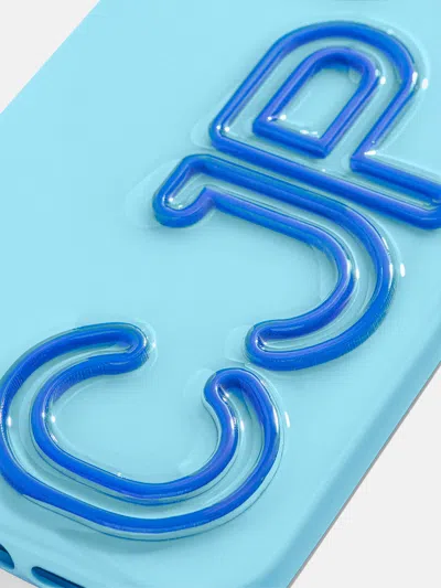 Baublebar Fine Line Custom Iphone Case In Blue