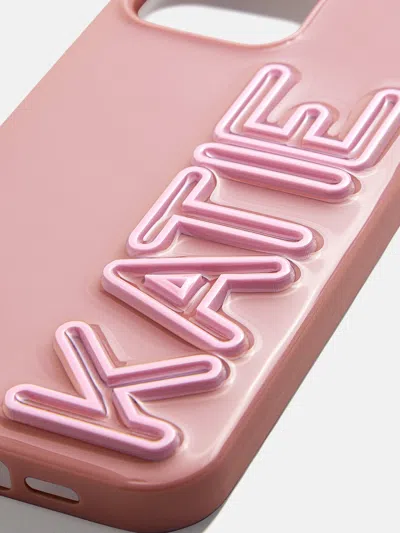 Baublebar Fine Line Custom Iphone Case In Pink