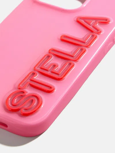 Baublebar Fine Line Custom Iphone Case In Pink
