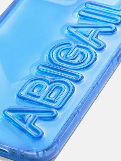 Baublebar Fine Line Custom Iphone Case In Blue