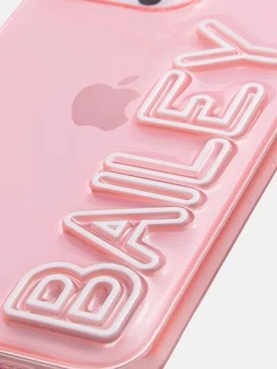 Baublebar Fine Line Custom Iphone Case In Pink