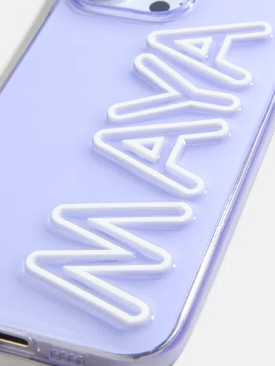Baublebar Fine Line Custom Iphone Case In Blue