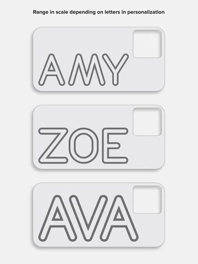 Baublebar Fine Line Custom Iphone Case In White