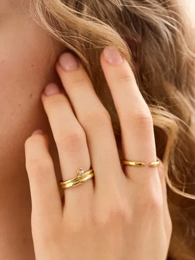 Baublebar Geraldine Ring In Brown