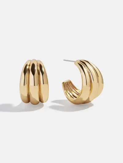 Baublebar Gina Hoop Earrings In Gold