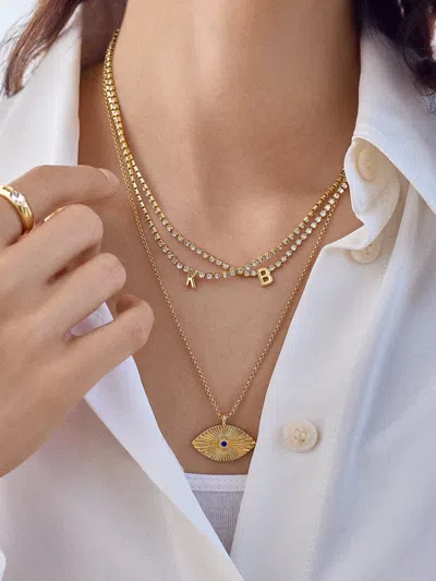 Baublebar High Frequency Pendant Necklace In Gold