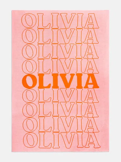 Baublebar In The Bag Custom Blanket In Orange