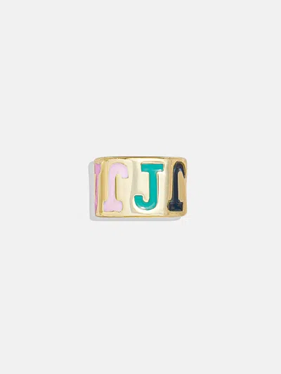 Baublebar Initial 360 Spinner Charm In Gold