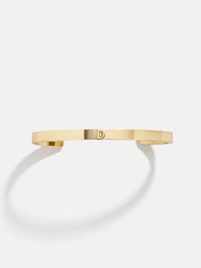 Baublebar Initial Cuff Bracelet In Gold