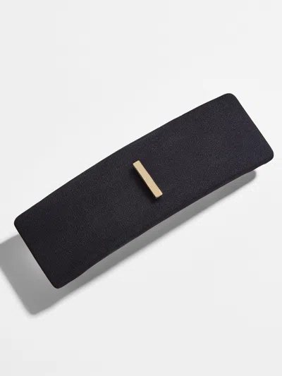 Baublebar Initial Hair Barrette In Black