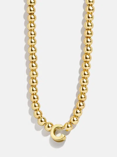 Baublebar Initial Pisa Necklace In Gold