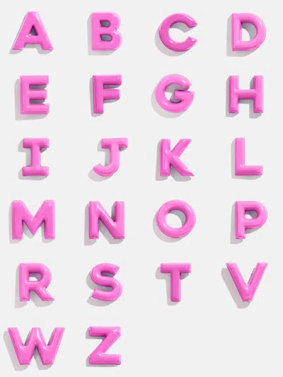 Baublebar Initial Zipper Pouch In Pattern