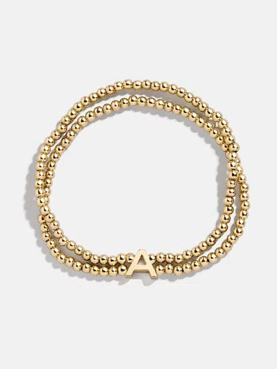 Baublebar Ivy Initial Pisa Bracelet In Gold