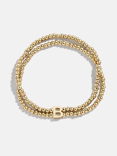 Baublebar Ivy Initial Pisa Bracelet In Gold