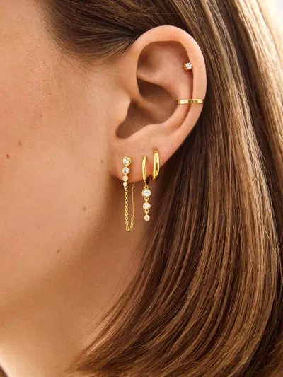 Baublebar Jenelle 18k Gold Earring Set In Gold