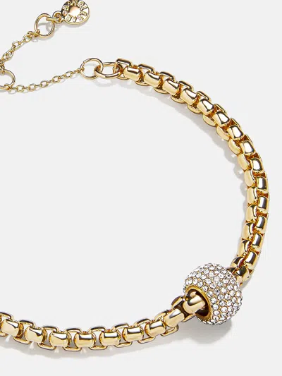Baublebar Pave Rondelle Jonie Link Bracelet In Gold